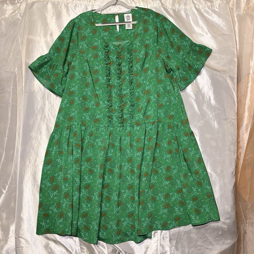 The Dress Shop-Disney 50th Anniversary Orange Bird Dress Size 2x